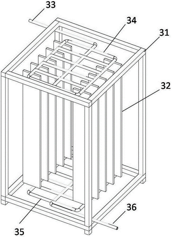 Suspension polyvinyl chloride polymerization section wastewater treatment method and device