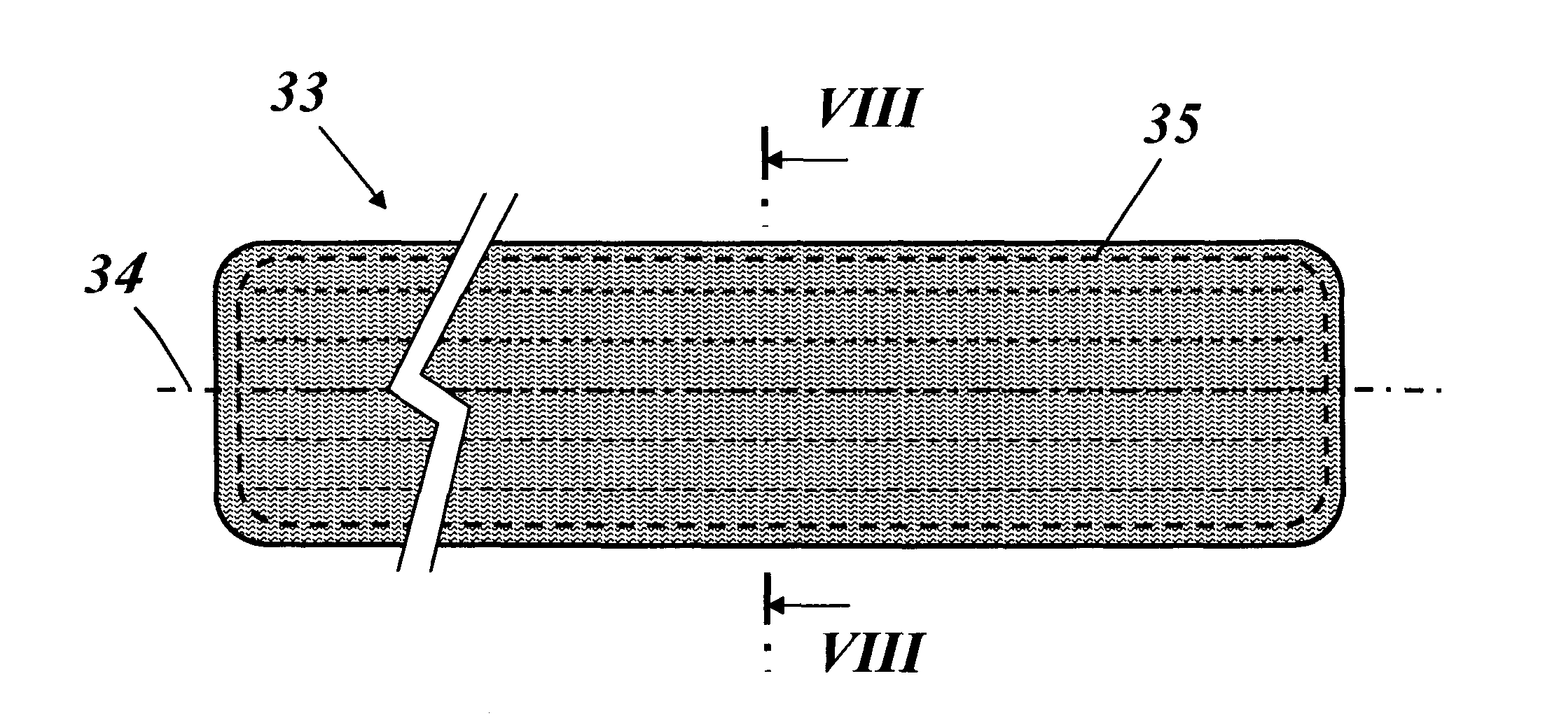 Fastening element, use of the element for immobilizing object, preferably parts of the body and device containing the element