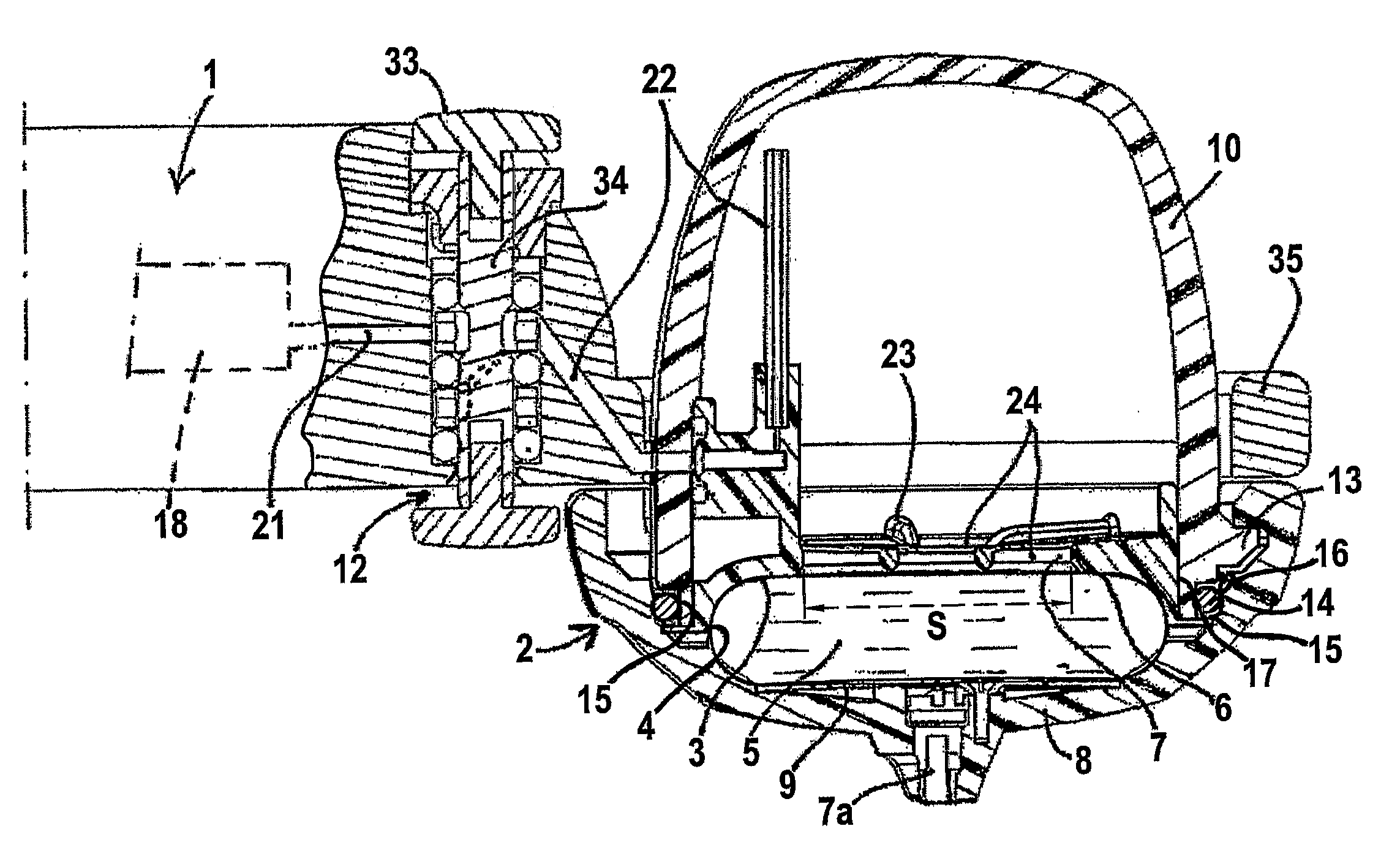 Apparatus for preparing an infusion