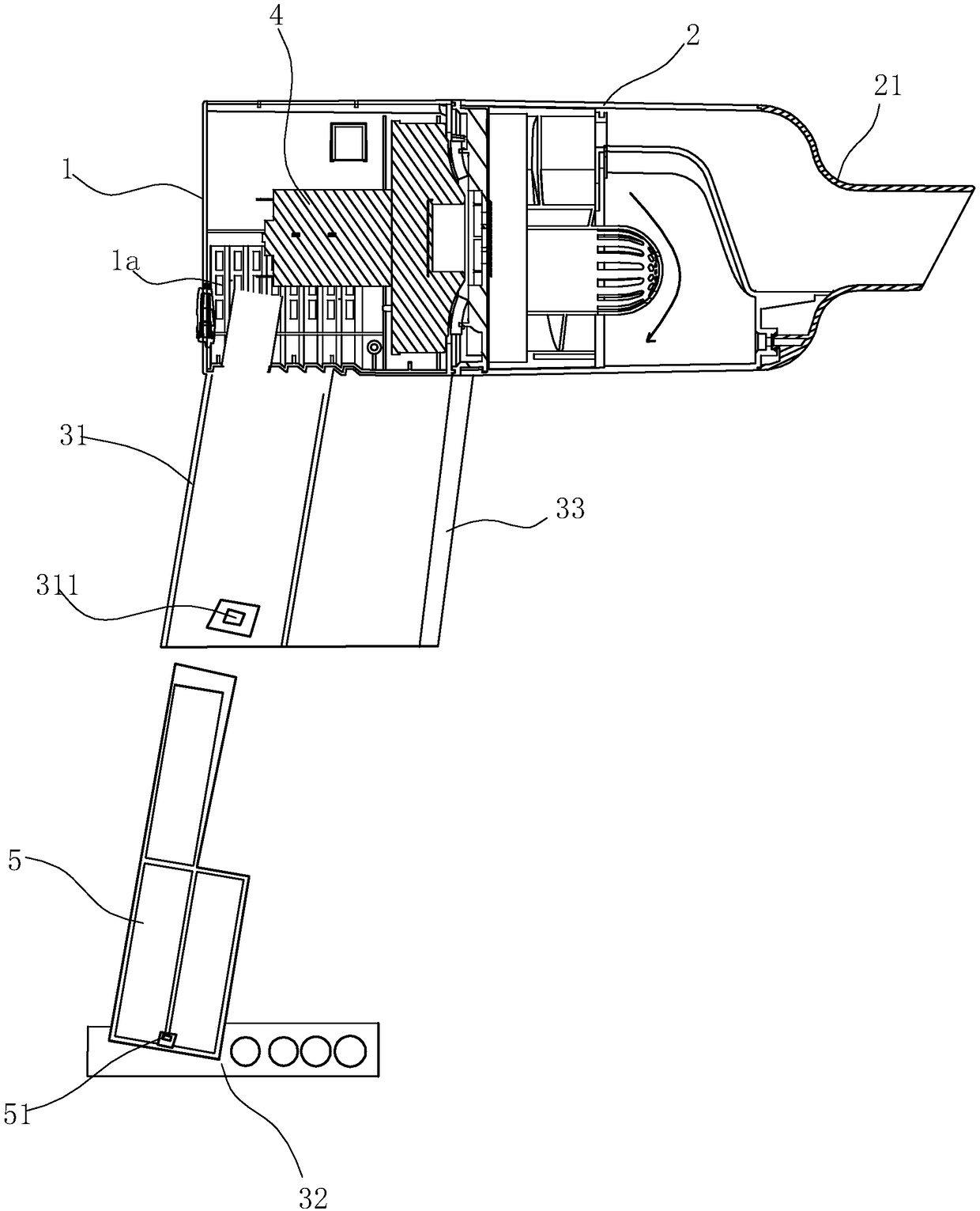 Handheld dust collector