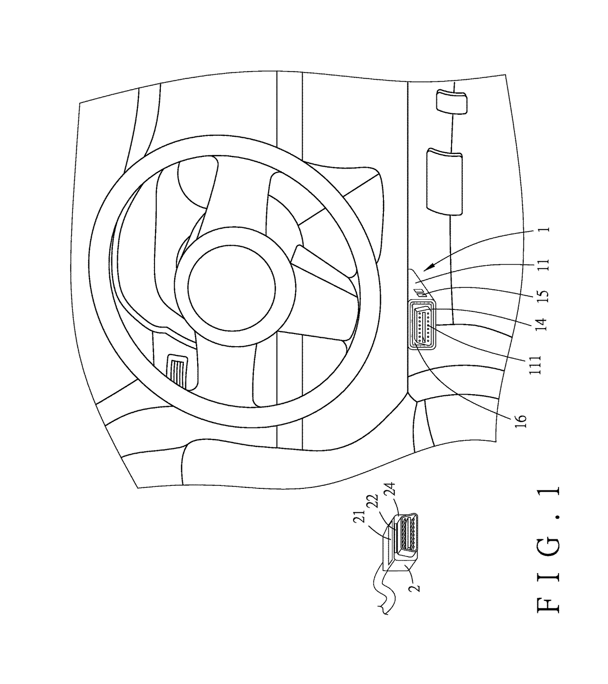 Automotive on-board diagnostic computer system with audiovisual guiding function