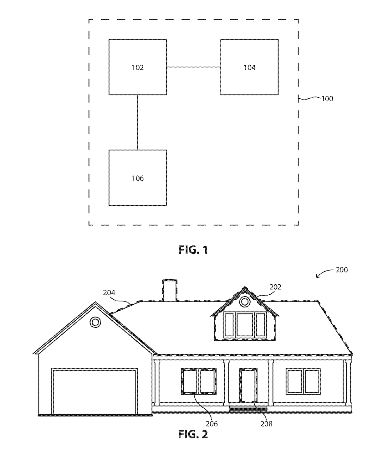 System for visualization of a building material