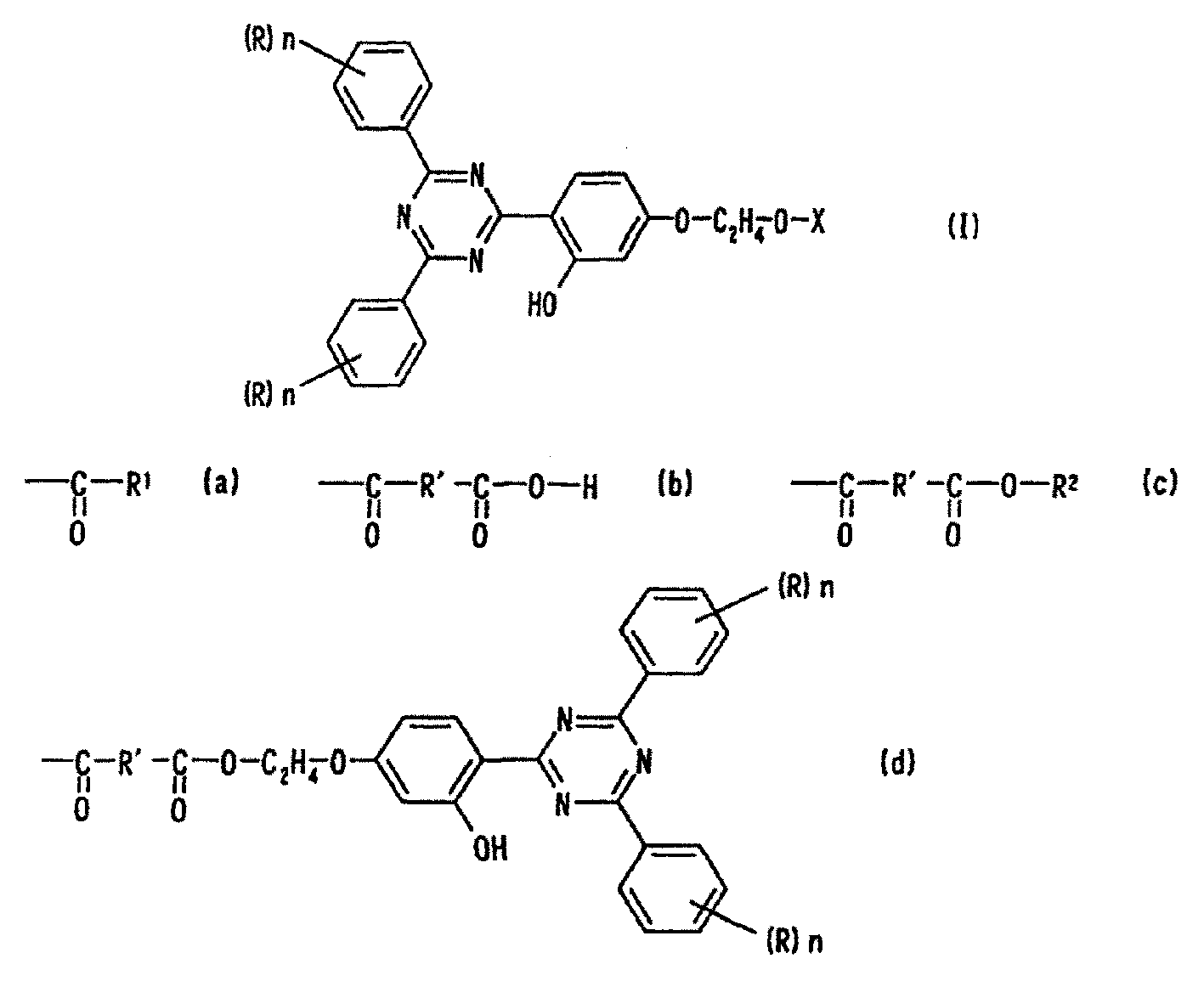 Ultraviolet absorber for synthetic resin and synthetic resin composition containing the same