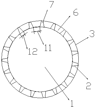 Fine-count groove filter stick and fine-count groove composite filter stick