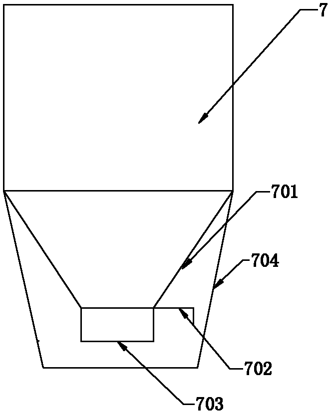 Filler dust eliminating apparatus used in baking tunnel during baking process of graphite manufacturing process