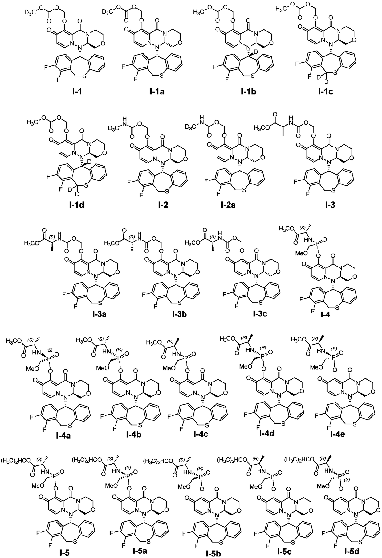 Polycyclic pyridone compound as well as pharmaceutical composition and application thereof