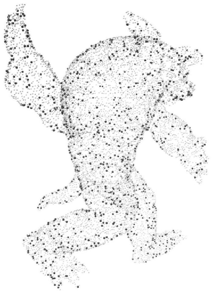 Curve skeleton extraction method based on optimal transmission and clustering