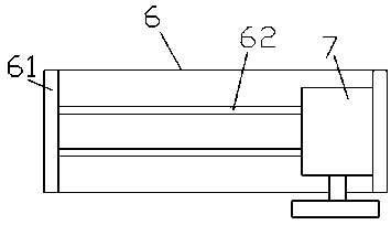 Rectangular steel bar machining and grinding device