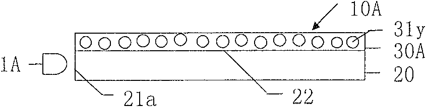 Surface luminescence device