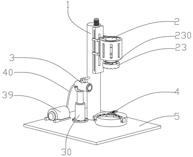 Automobile bearing manufacturing device