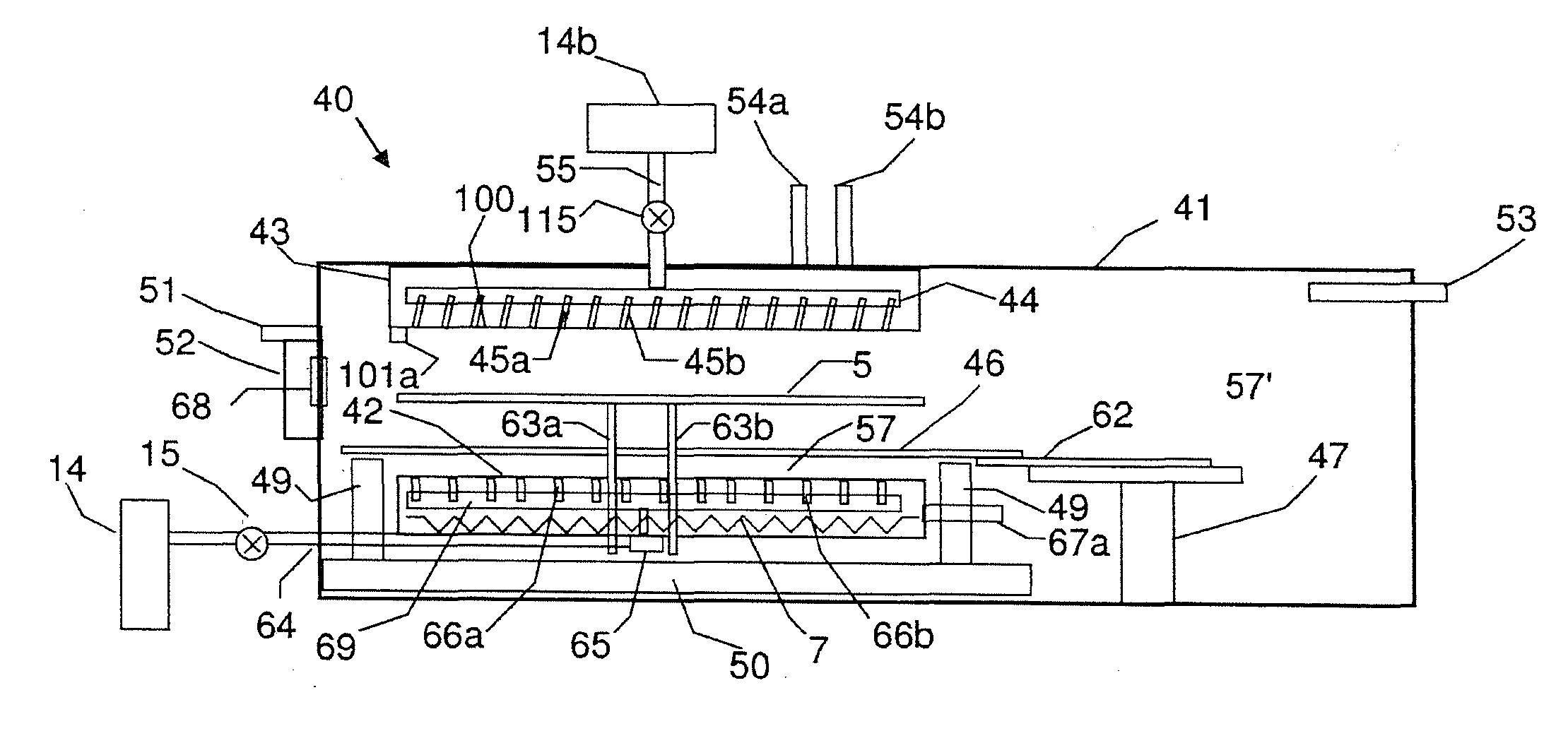 Apparatus for thermal processing with micro-environment