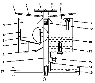 Particle-feed feeding robot