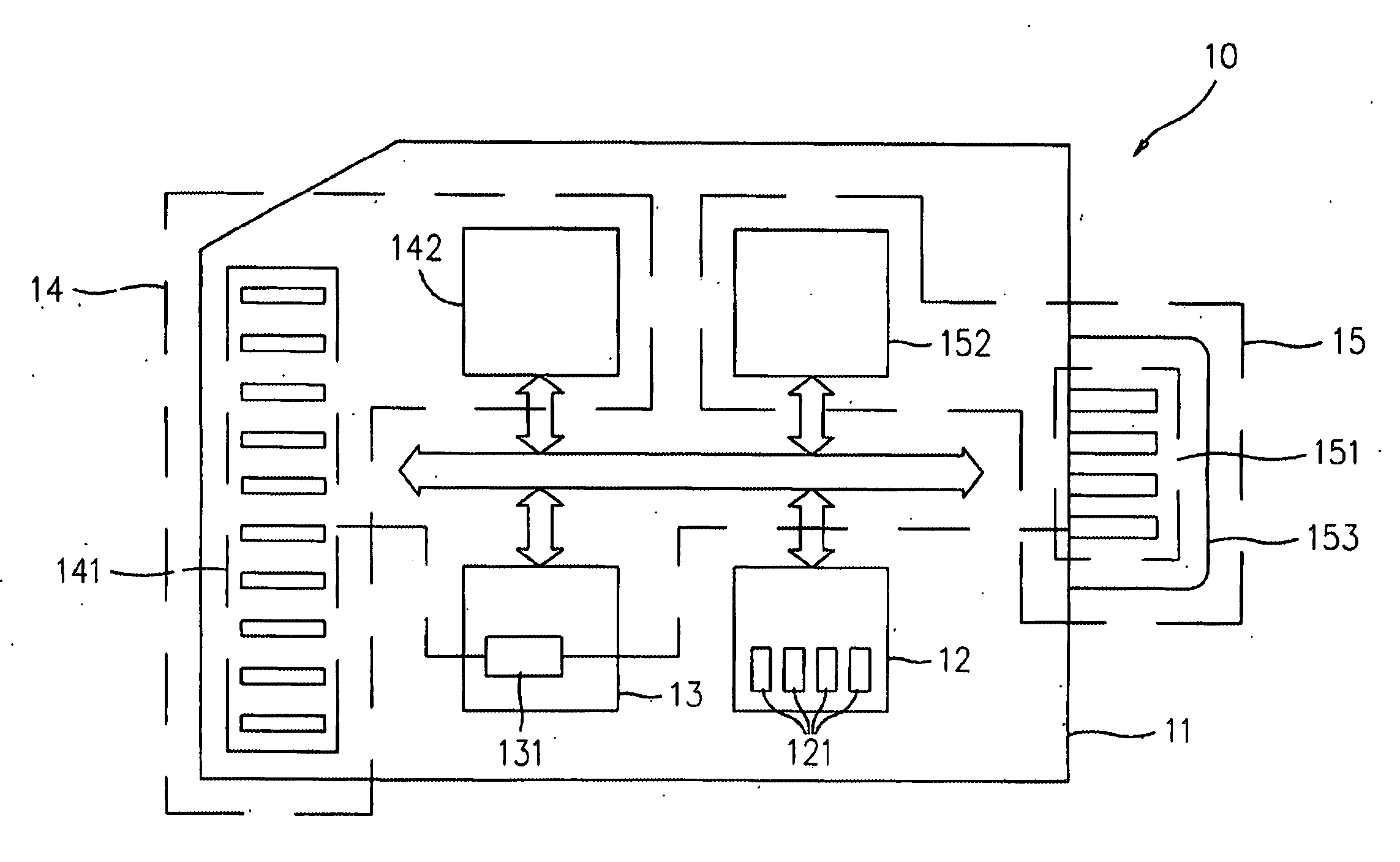 Portable memory device with multiple I/O interfaces