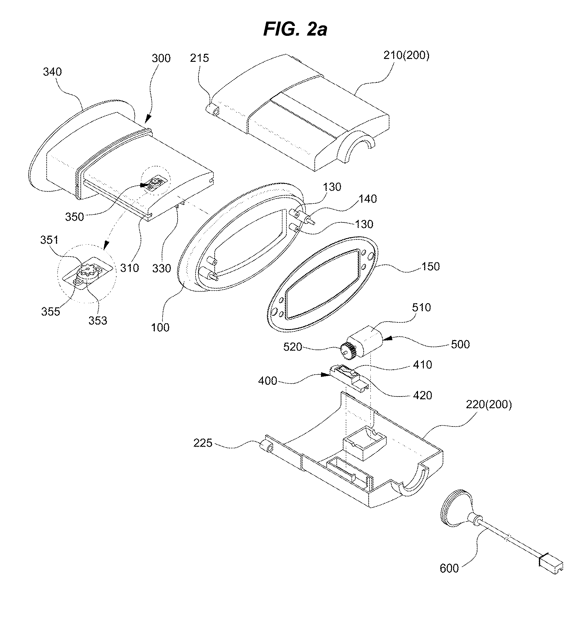 Draw-out handle of tailgate