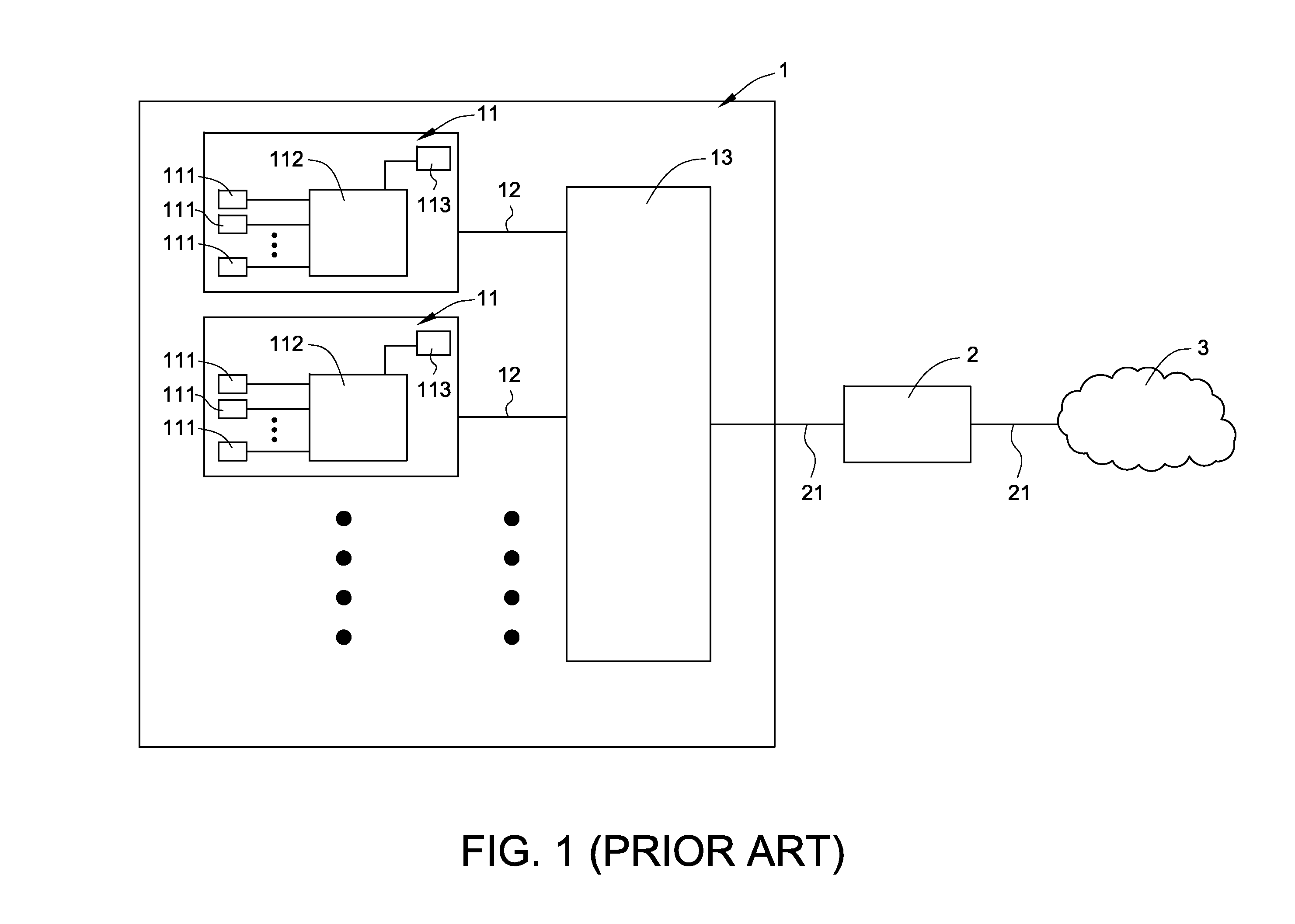 Network device with uninterruptible power supply function