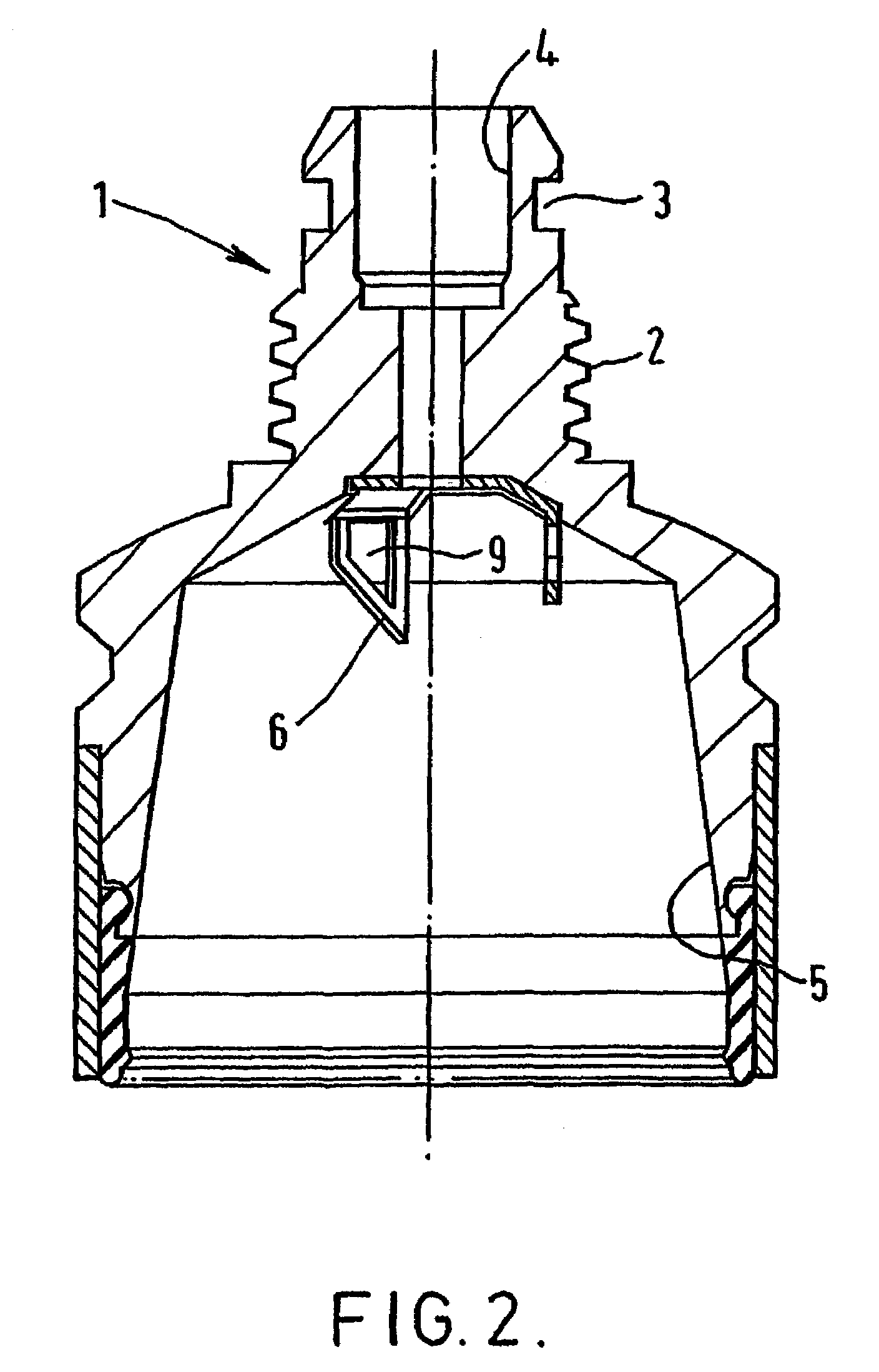 Closed cartridge for preparing a beverage for extraction under pressure