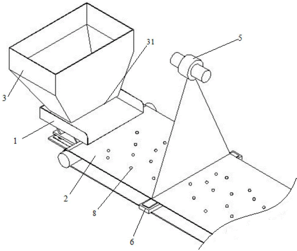 Automatic feeding adjustment module and method, device and bulk foreign body detection mechanism thereof