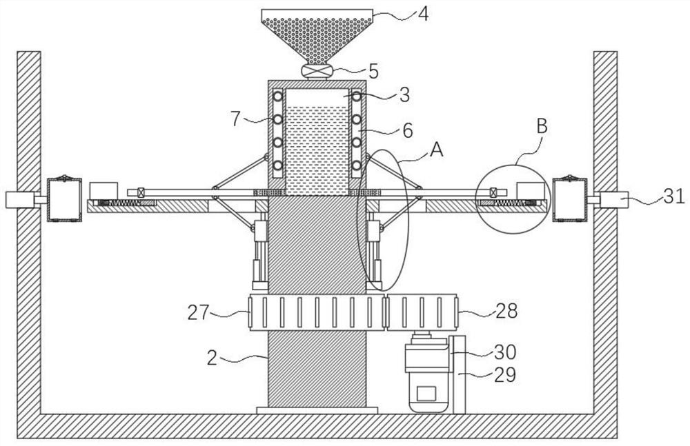 Centrifugal casting machine for dental denture production