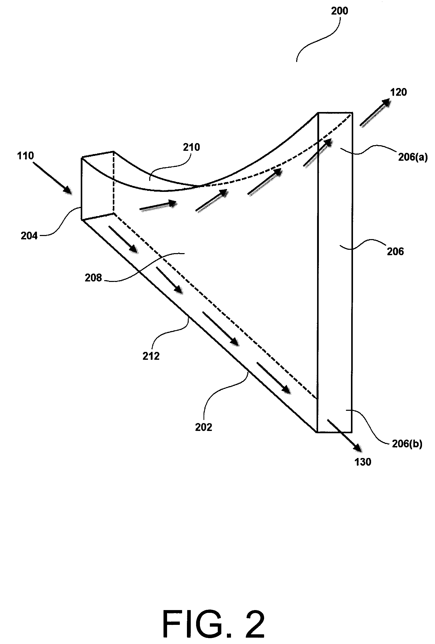 Method and apparatus for the separation of a gas-solids mixture in a circulating fluidized bed reactor