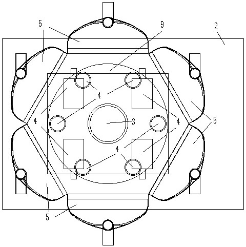 Additive manufacturing equipment and wind field structure thereof