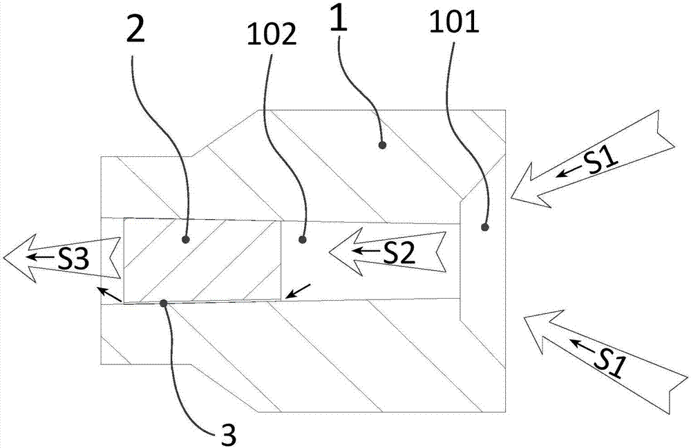 Silencer and noise reduction earplug with same