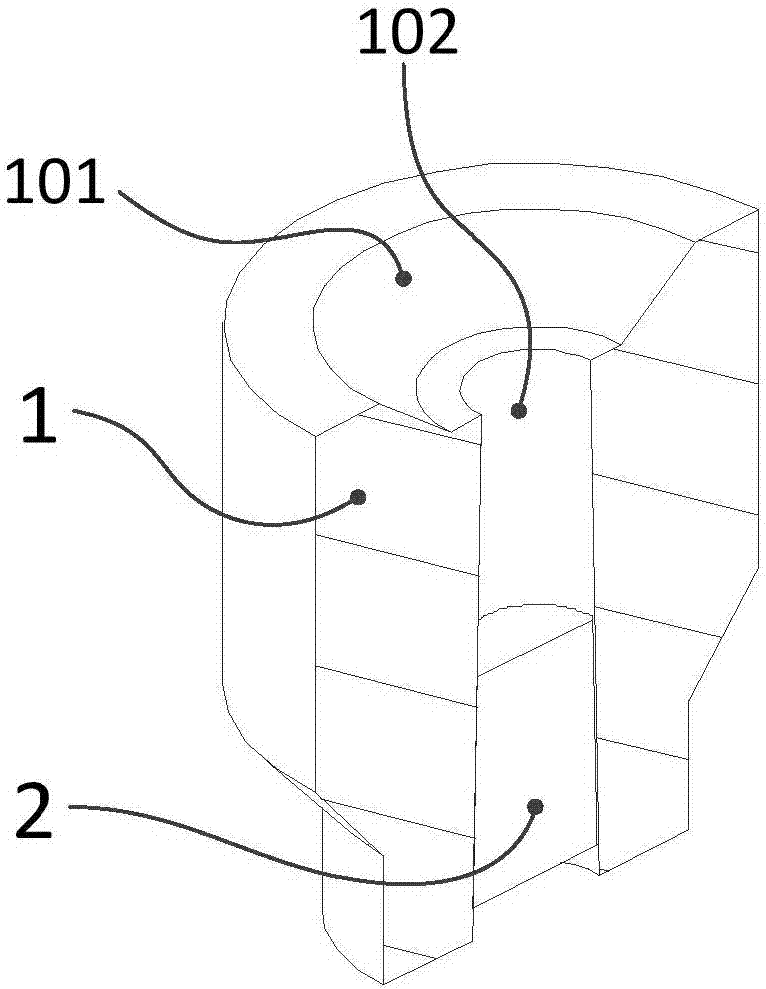 Silencer and noise reduction earplug with same