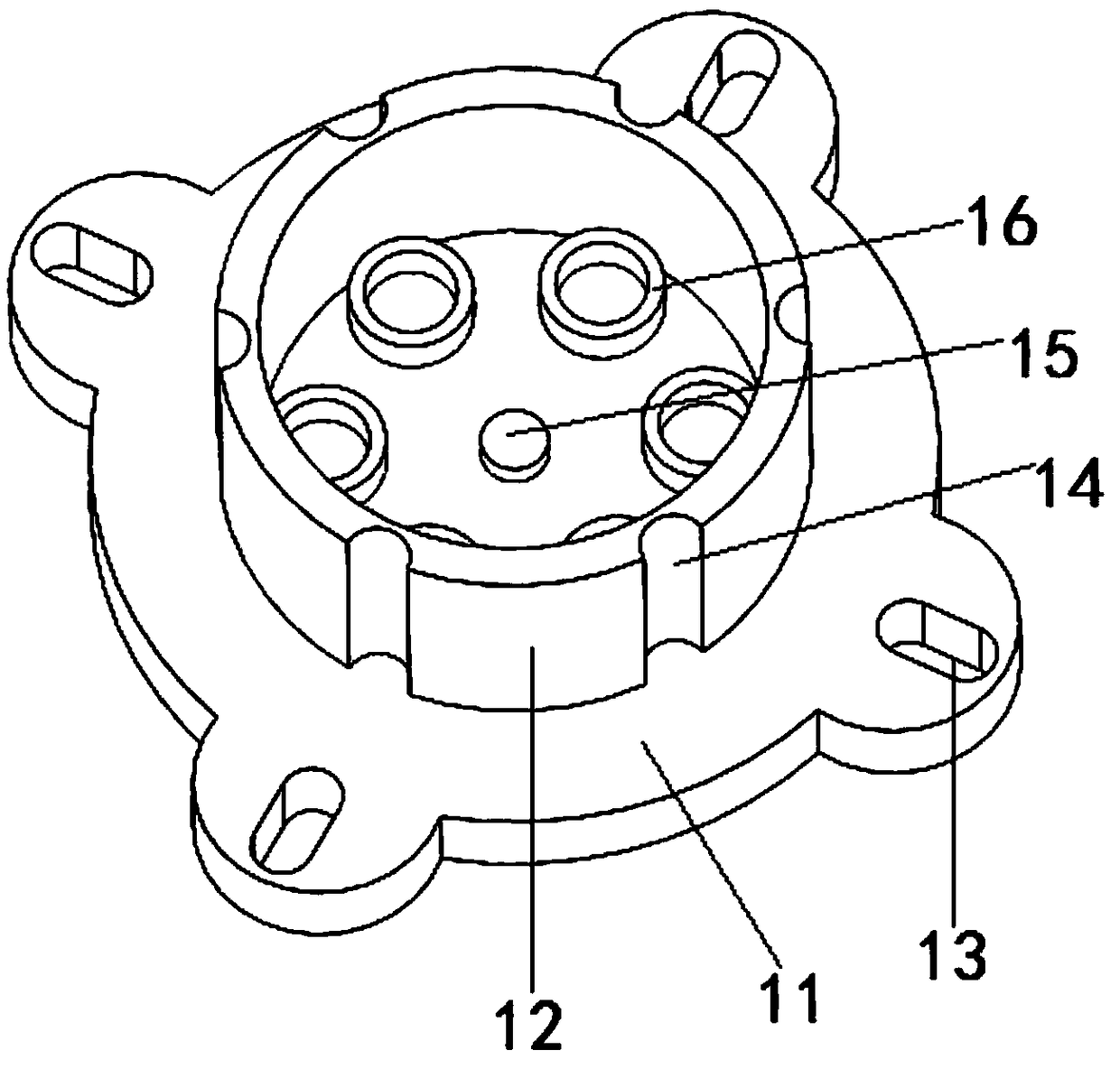 A base protection mechanism for generator set installation