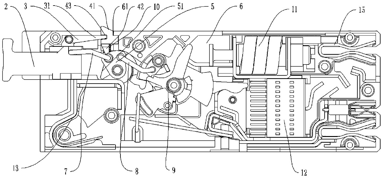 Plug-in circuit breaker