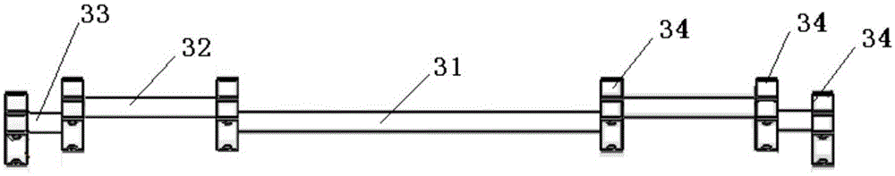 Semi-passive walker driven by single motor and steering control method thereof