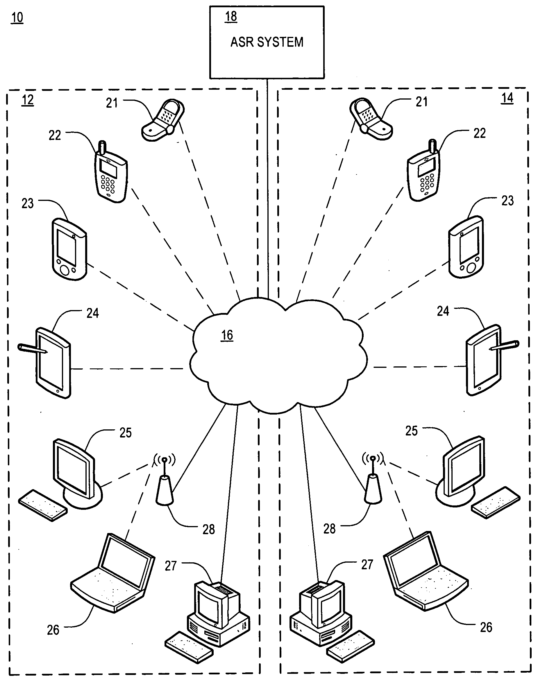 Using a physical phenomenon detector to control operation of a speech recognition engine