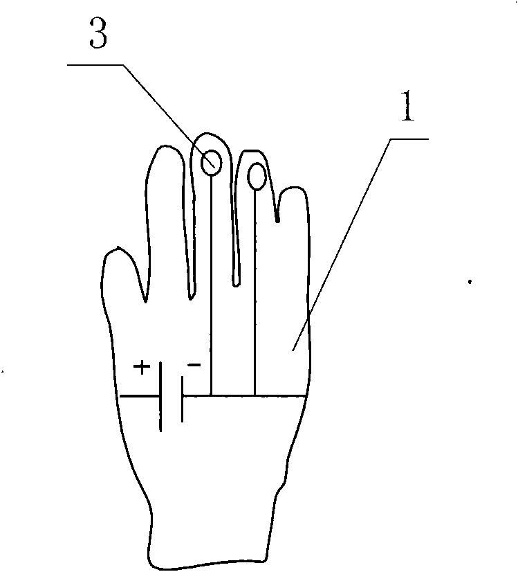 Gesture recognition-based wireless intelligent judgment system