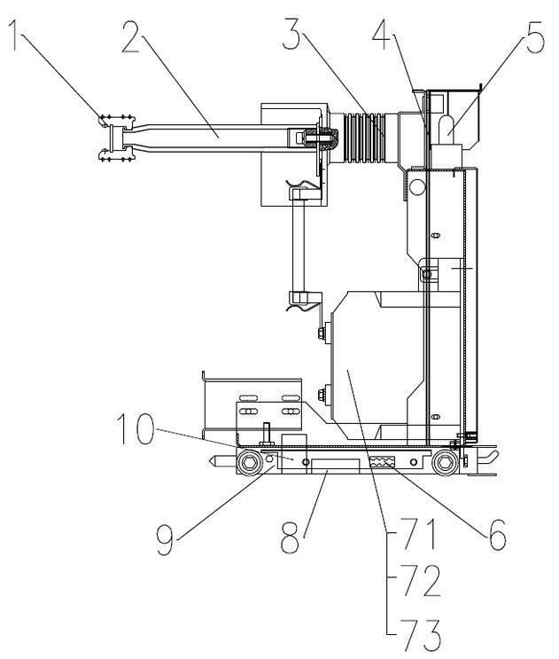 Diversified high-voltage full-automatic moved handcart