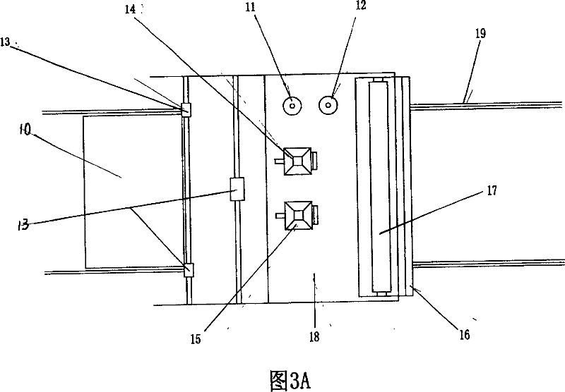 Apparatus and method for producing foaming concrete construction wall plate coated by glass fiber reinforced cement