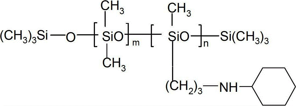 A kind of imidazole group modified silicone oil and its preparation and application