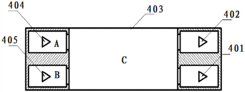 Fuel-assembly deformation-quantity double-layer measuring system and method