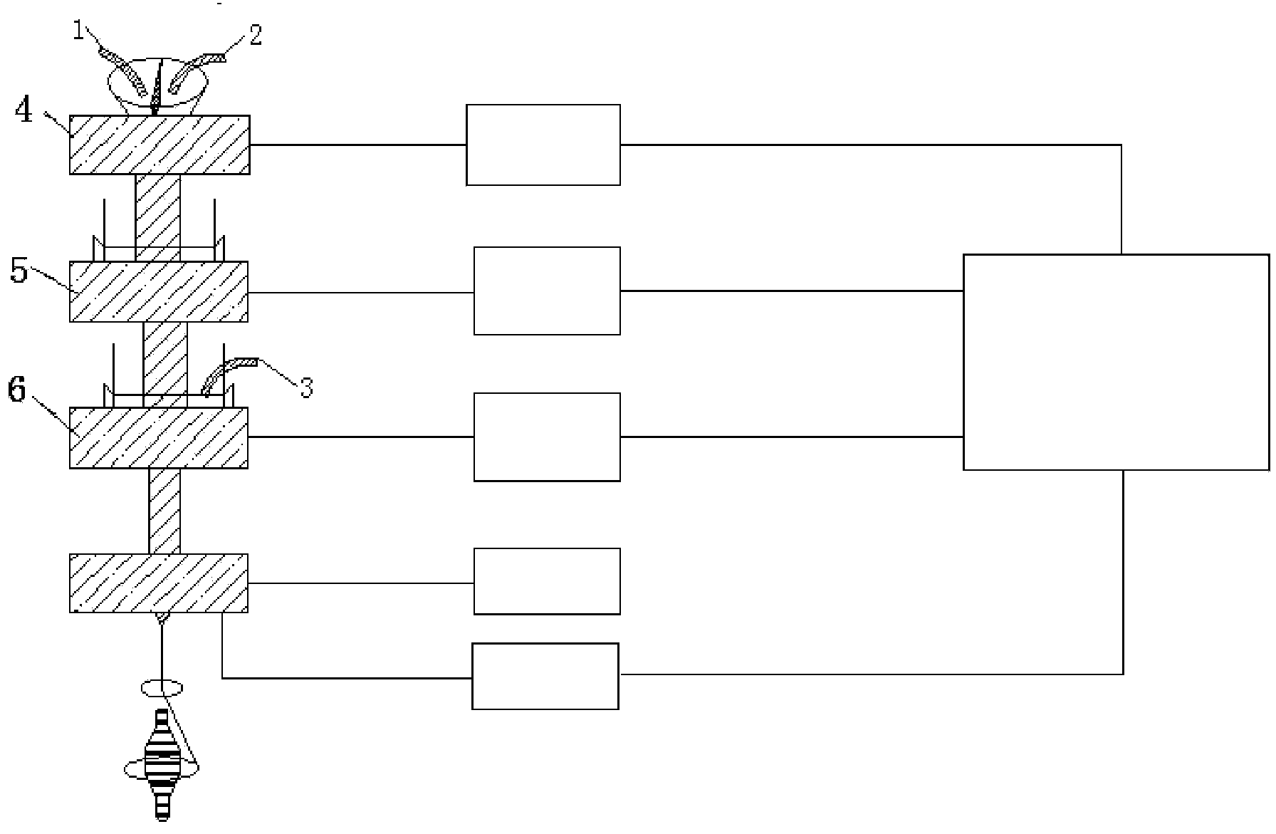 Spinning method of multi-component multi-segment color yarns