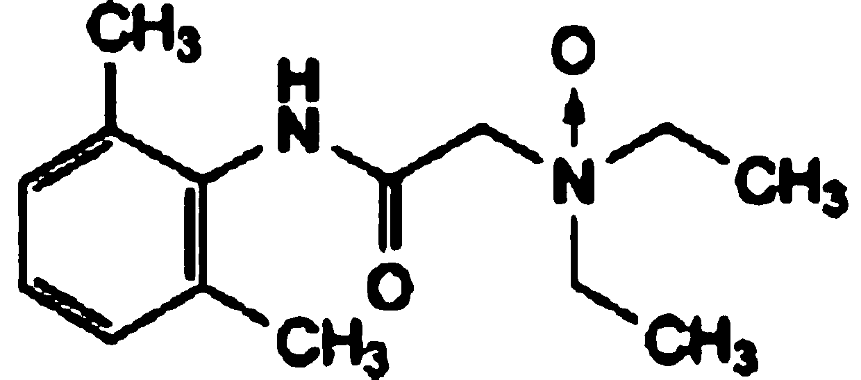 Method for determining lidocaine hydrochloride related substances by high performance liquid chromatography