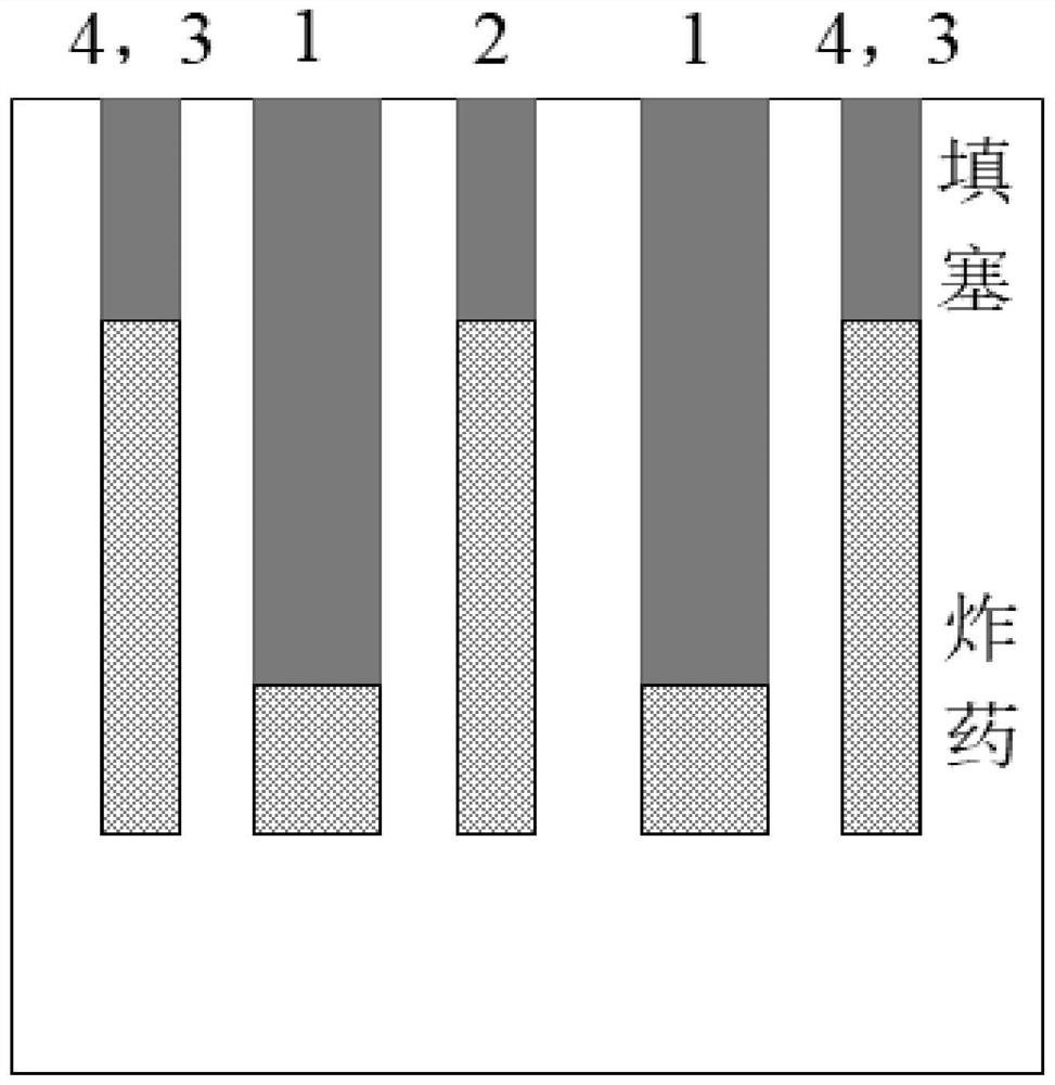 A precise time-delayed hole-by-hole vertical undercut blasting method for large-diameter double-hole charge in rock roadway