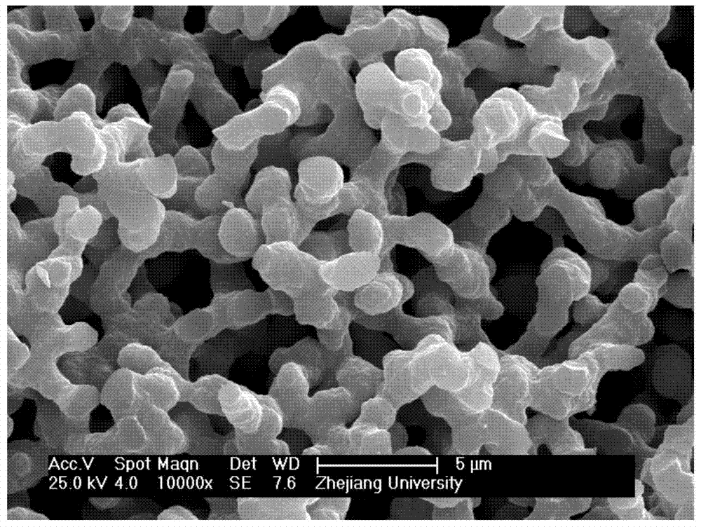 Preparation method of nano-silver loaded porous silicon dioxide