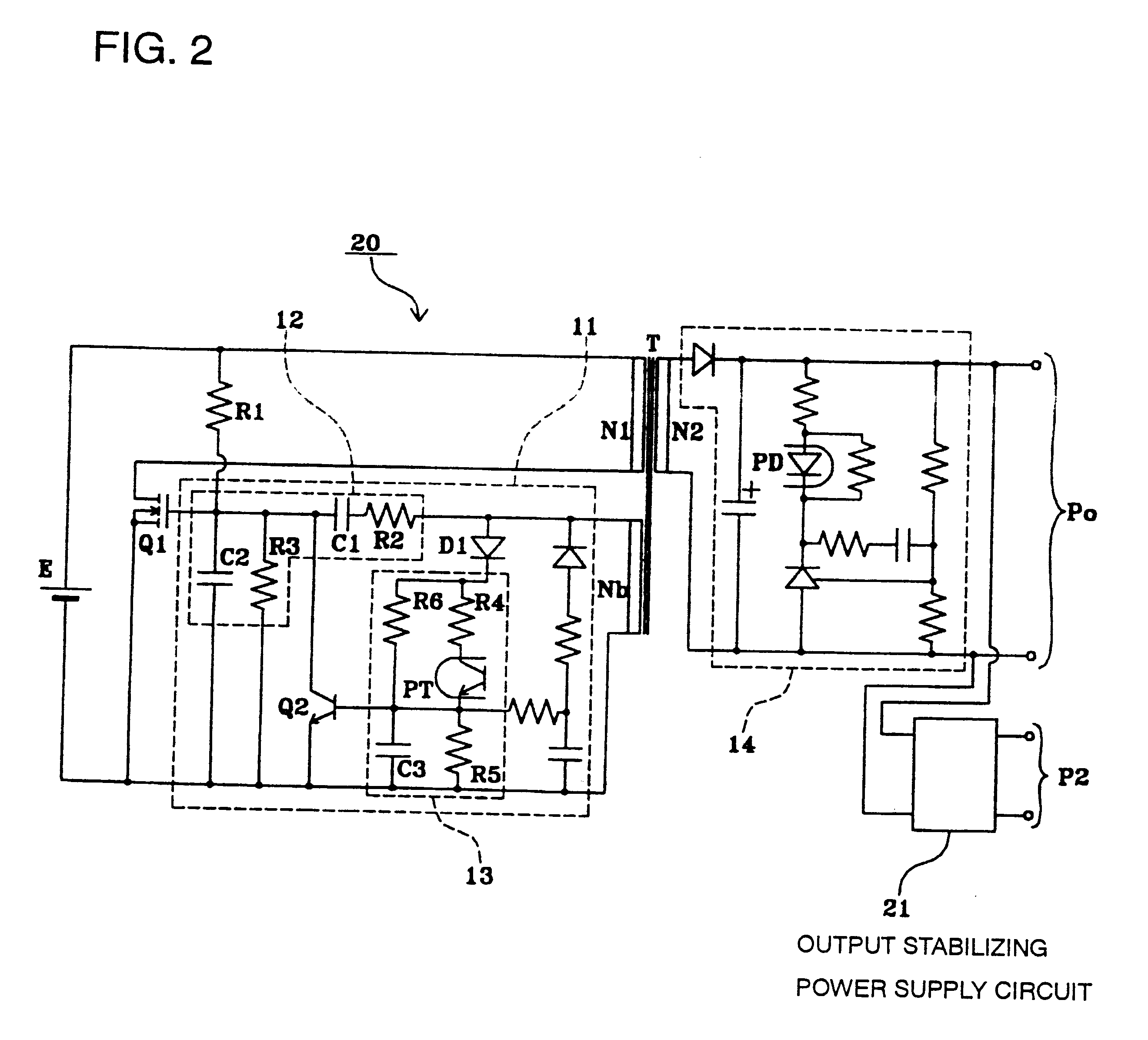 Switching power supply circuit