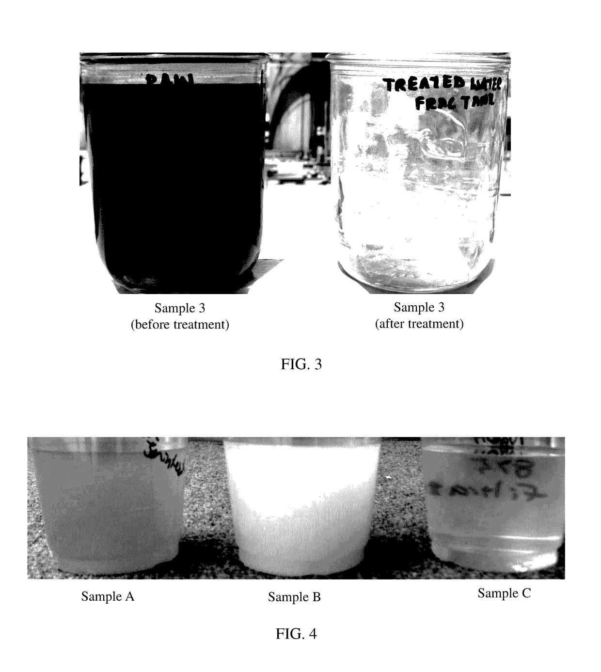 Composition and method for treating oilfield water