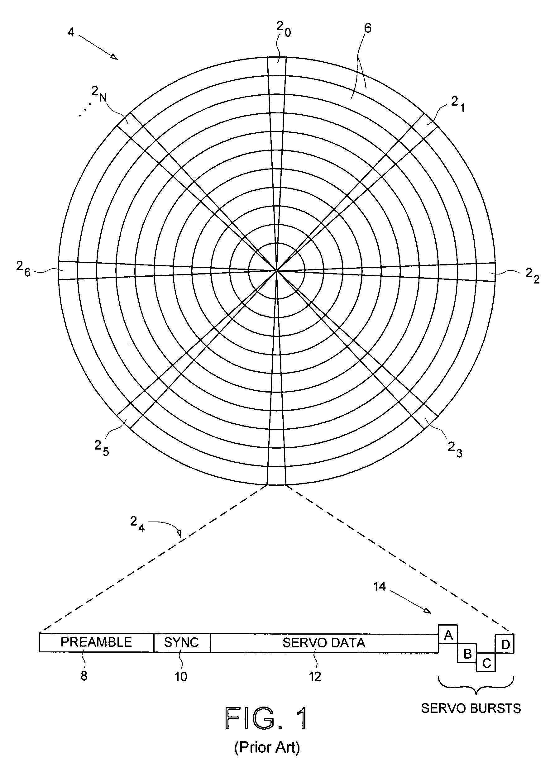 Adjusting track density by changing PES algorithm when servo writing a disk drive from spiral tracks