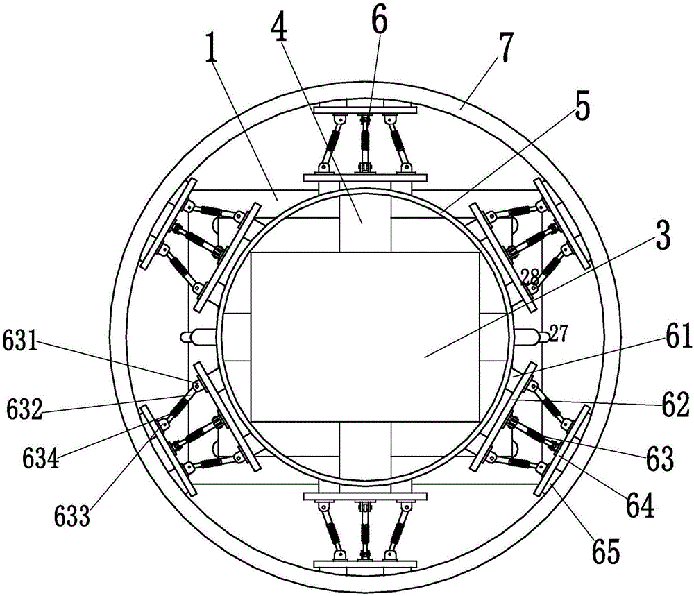 Rotary charging pile with anti-collision function