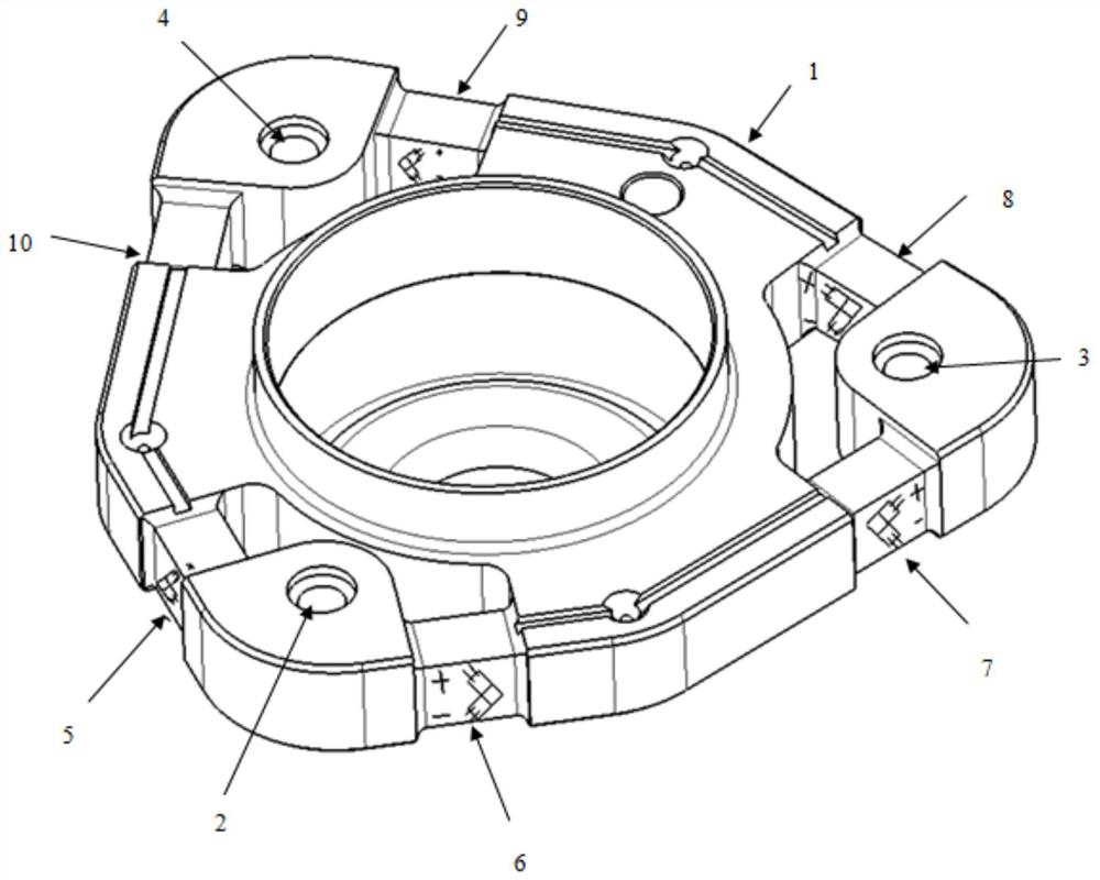 Shock absorber assembly load signal acquisition device