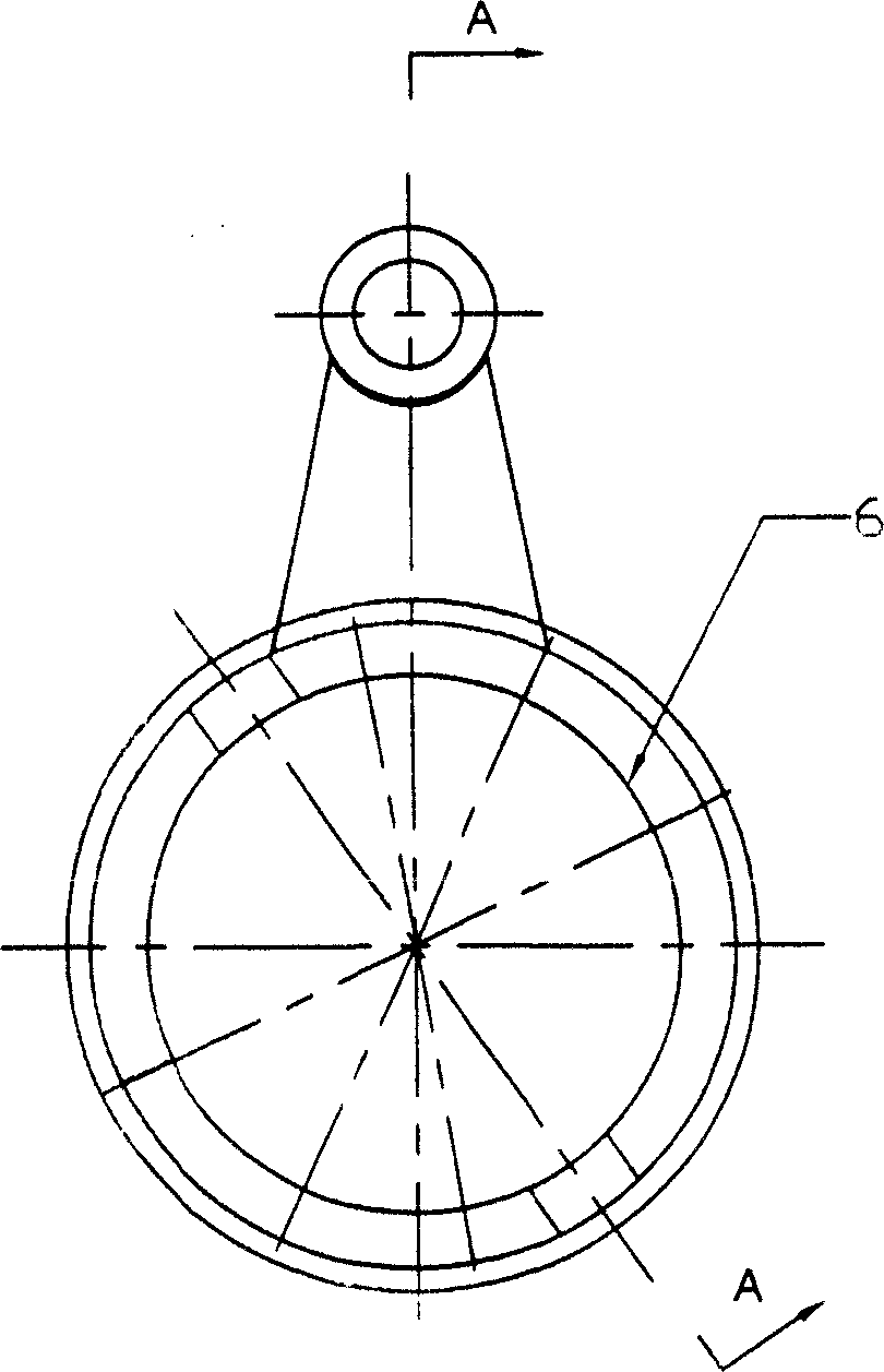 Piston type automobile tractor and assembling method thereof