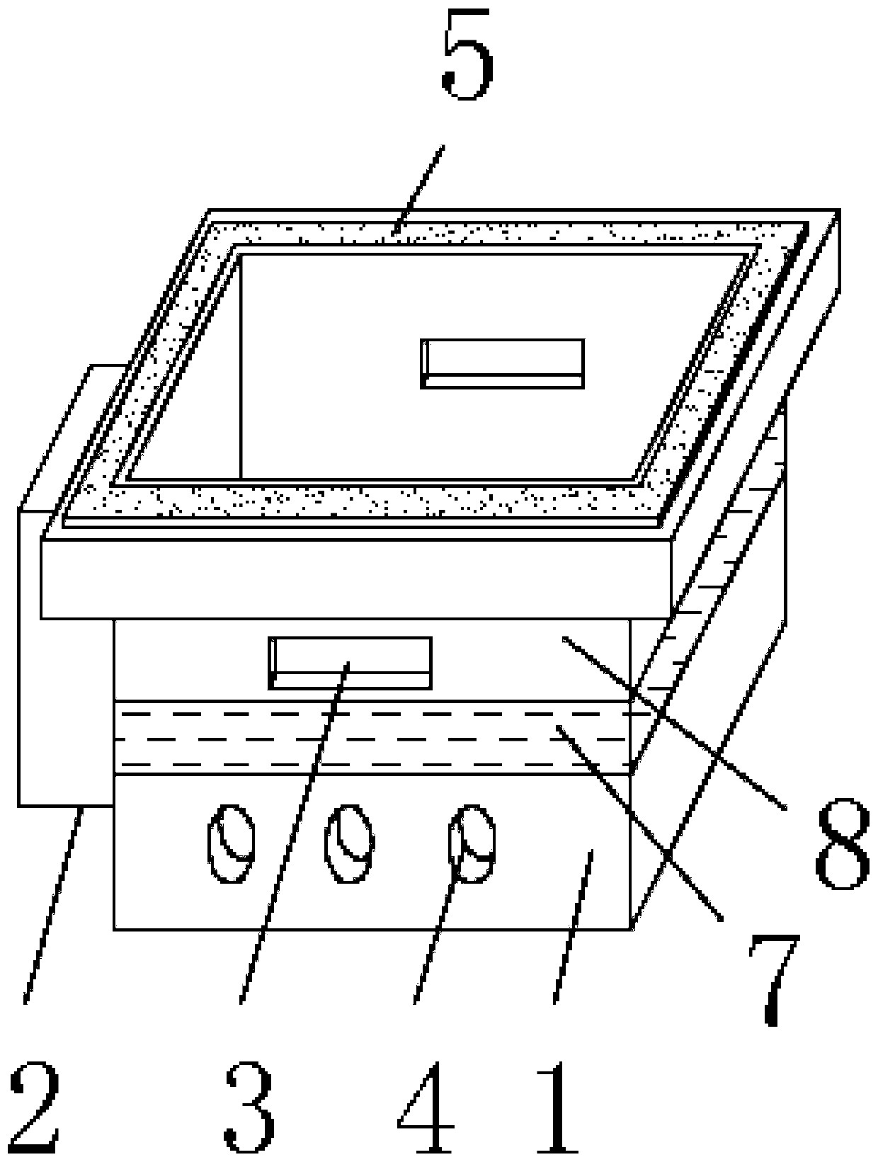 Prefabricated assembly reinforced concrete type transformer foundation