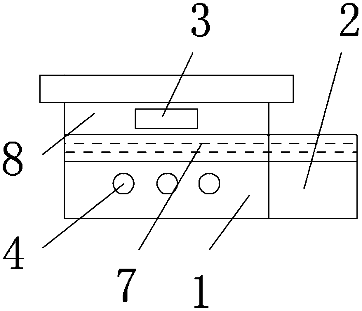 Prefabricated assembly reinforced concrete type transformer foundation