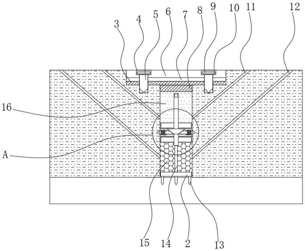 Anti-seepage structure for deformation joint of concrete structure and construction technology of anti-seepage structure