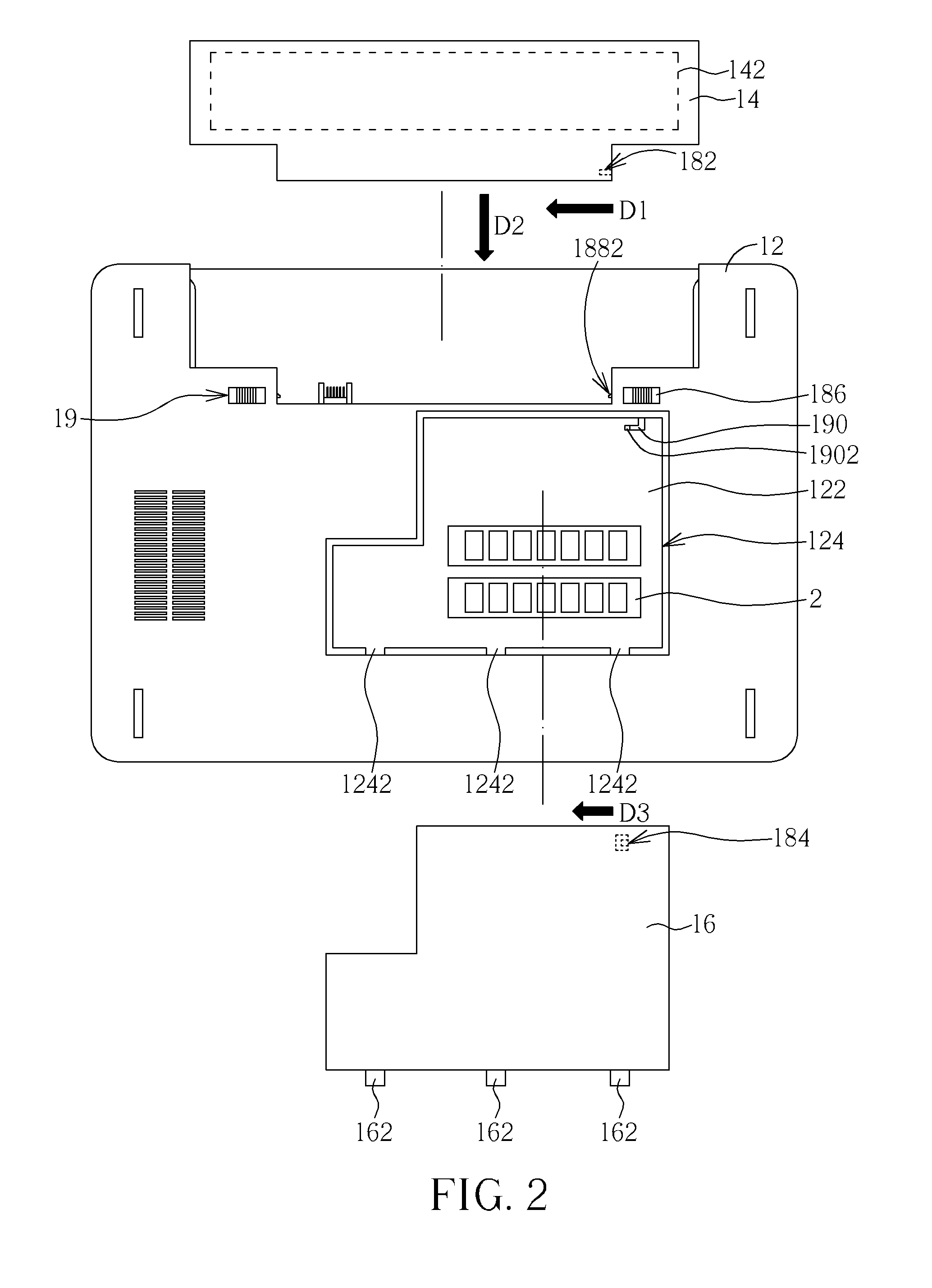 Casing structure for portable electronic apparatus and locking mechanism thereof