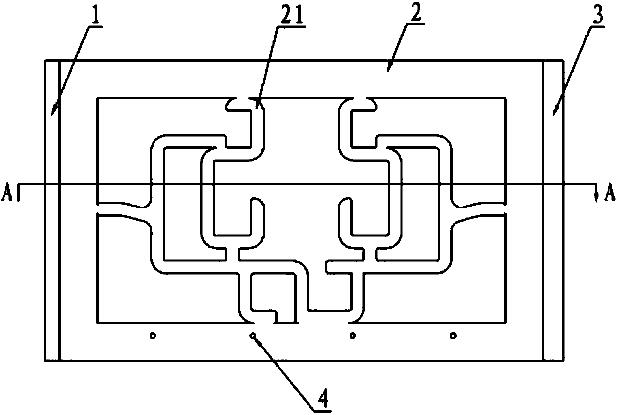 Waterproof and corrosion-resistant flowerpot side plate